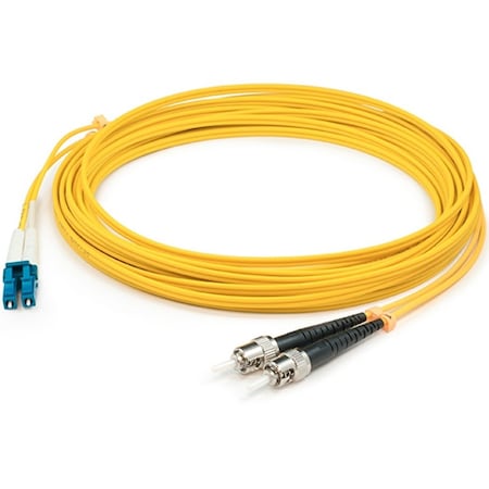 Add-On This Is A 10M Lc (Male) To St (Male) Yellow Duplex Riser-Rated Fiber ADD-ST-LC-10M9SMF